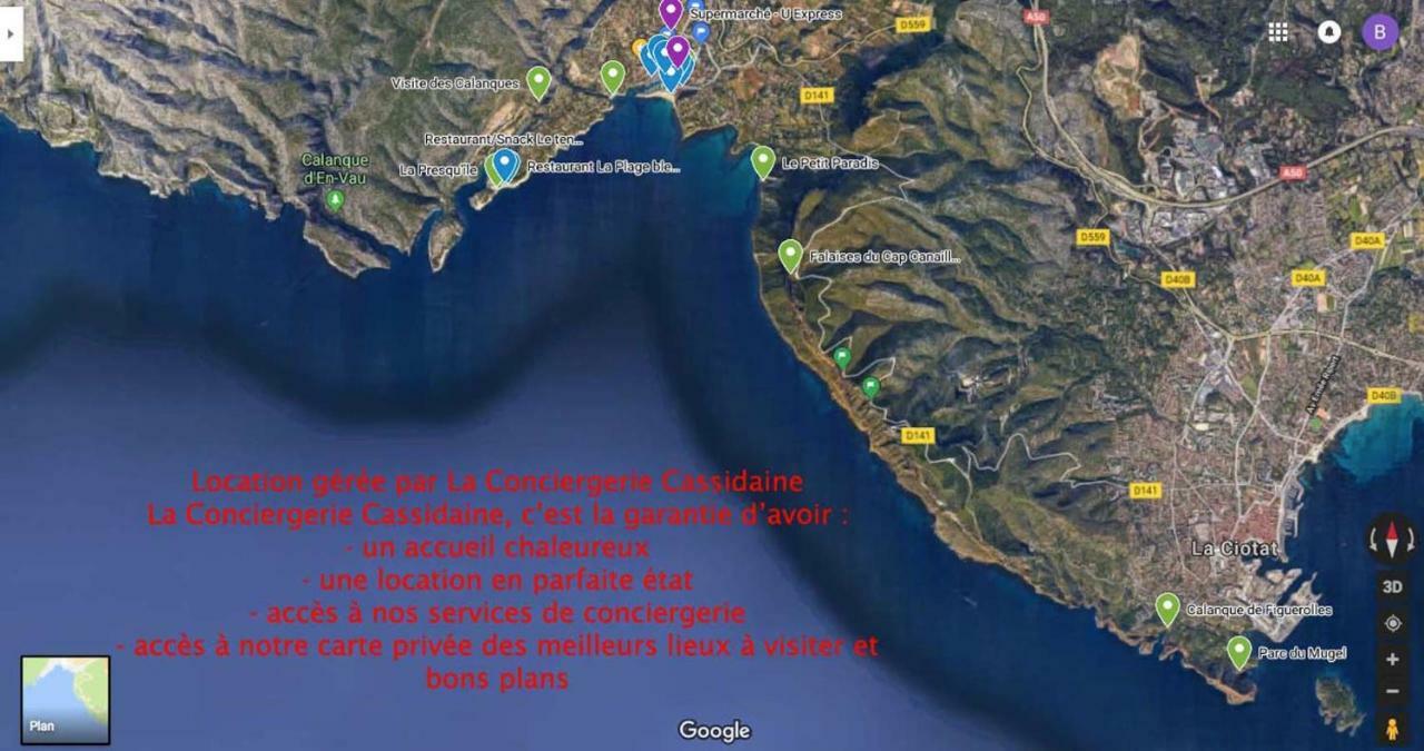 Clos Sainte Devote Cassis Exteriér fotografie